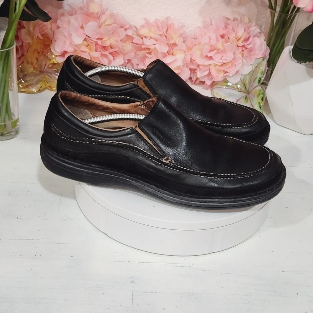 Merrell Zen Black Mens Leather Slip On Shoes Sz. 13_3